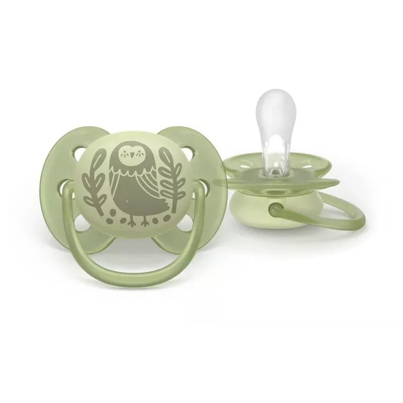 Philips Avent Ultra Soft DECO πιπίλα 6-18 μηνών, συσκευασία 2 τεμ.