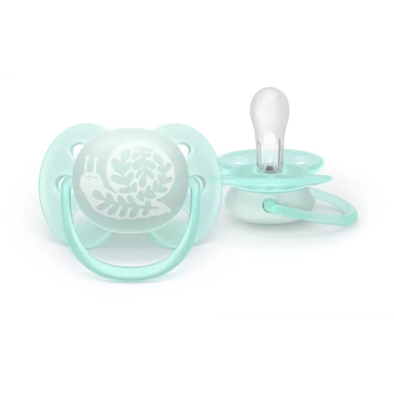 Philips Avent Ultra Soft DECO πιπίλα 0-6 μηνών, συσκευασία 2 τεμ.