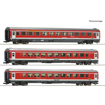 Roco 6200096 H0 σετ 3 τεμ. München-Nürnberg-Express της DB AG