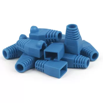 DSIT DANICOM RJ45 προστατευτικό καλωδίου μπλε μεγάλο - 10 τεμ. DC-RJ45-BOOT-L-BLUE-10PCE