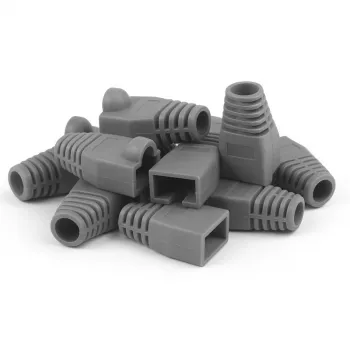 DSIT DANICOM RJ45 προστατευτικό καλωδίου γκρι μεγάλο - 10 τεμ. DC-RJ45-BOOT-L-GREY-10PCE