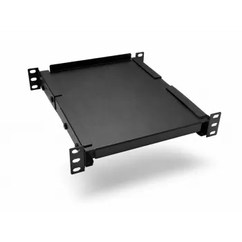 DSIT DS10-FO33 10 inch καθολικός σταθερός πυθμένας για ντουλάπια βάθους 310mm, 1U, μαύρο
