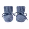 Lodger Slipper Merino Wool Baby παιδικά παντόφλες, Storm, 0-6 μηνών