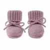 Lodger παιδικά παντόφλες Merino-Wolle Baby-Booties, Mauve, 0-6 μηνών