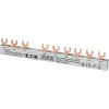 Eaton τριφασική μπάρα με πιρούνια 10mm² 6 modules 63A EVG3PHAS/N/6MODUL/LS 303366