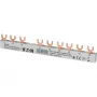 Eaton τριφασική μπάρα με πιρούνια 10mm² 6 modules 63A EVG3PHAS/N/6MODUL/LS 303366