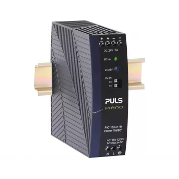 PULS Piano τροφοδοτικό ράγας DIN 24V DC 5A 120W (PIC120.241D)