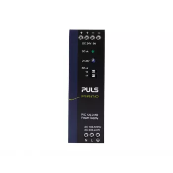 PULS Piano τροφοδοτικό ράγας DIN 24V DC 5A 120W (PIC120.241D)