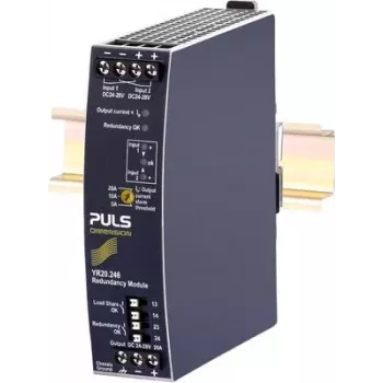 PULS YR20.246 module πλεονασμού 24V DC 20A 1+1 πλεονασμός ράγα DIN