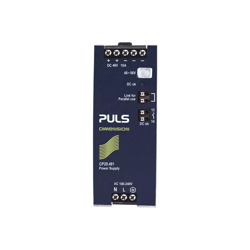 PULS CP20.481 τροφοδοτικό ράγας DIN 48V 10A 480W
