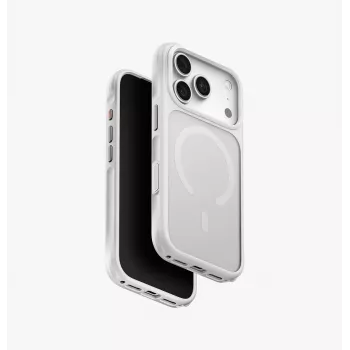 UNIQ Veren MagClick θήκη φόρτισης για iPhone 18 Pro / 17 Pro – Chalk Frost