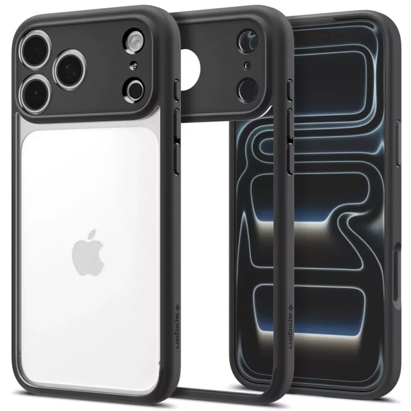 Spigen Ultra Hybrid θήκη για Apple iPhone 18 Pro Max / 17 Pro Max – μαύρο ματ