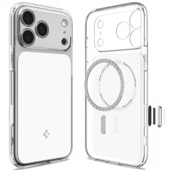 Spigen Ultra Hybrid T Mag MagSafe θήκη για iPhone 18 Pro Max / 17 Pro Max - γυαλιστερό λευκό