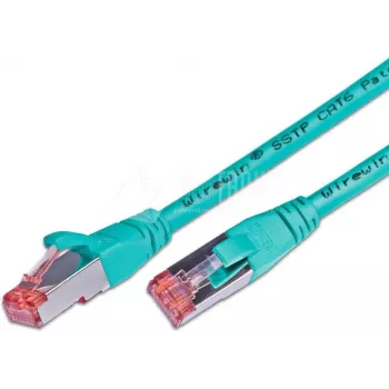 Wirewin Cat6 S/FTP LSOH καλώδιο patch, 10 m, τιρκουάζ PKW-PIMF-KAT6 10.0 TK