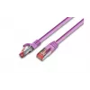 Wirewin S/FTP CAT6 0,25 m καλώδιο δικτύου, ροζ (PKW-PIMF-KAT6 0.25 MG)