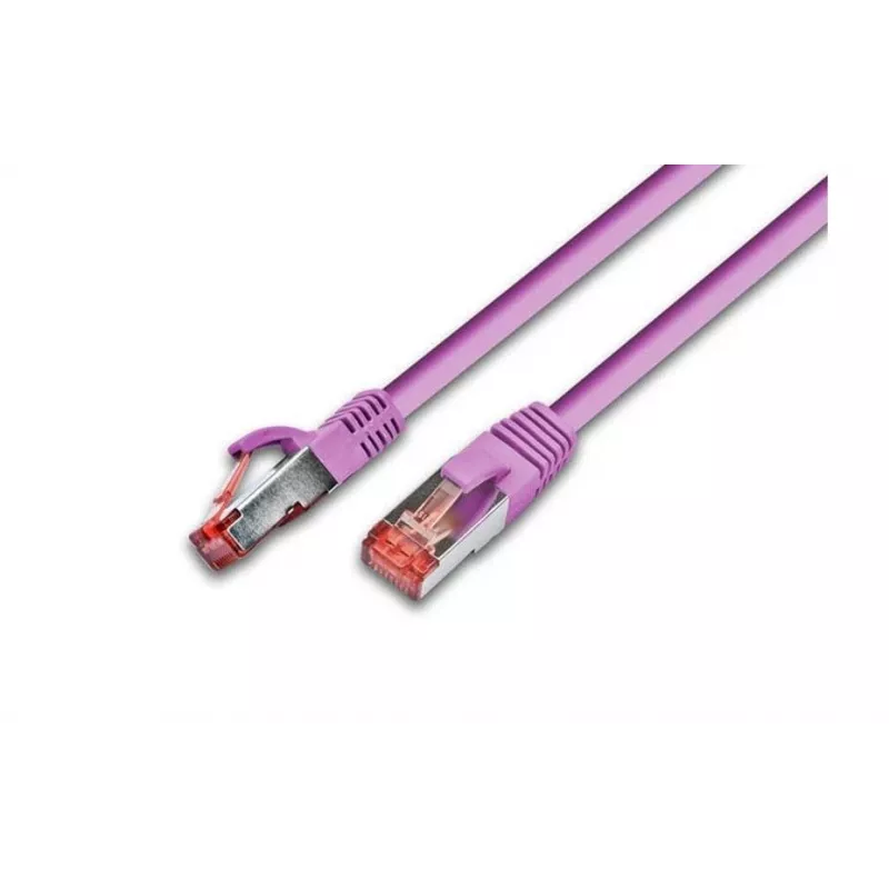 Wirewin S/FTP CAT6 0,25 m καλώδιο δικτύου, ροζ (PKW-PIMF-KAT6 0.25 MG)