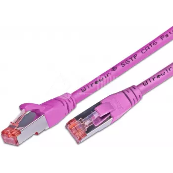 Wirewin S/FTP CAT6 0,75 m καλώδιο δικτύου, ροζ (PKW-PIMF-KAT6 0.75 MG)