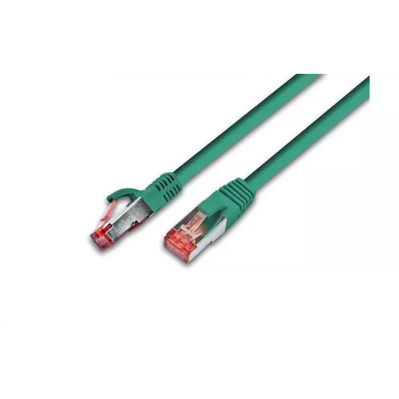 Wirewin S/FTP CAT6 Καλώδιο δικτύου 0,25m, πράσινο (PKW-PIMF-KAT6 0.25 GN)