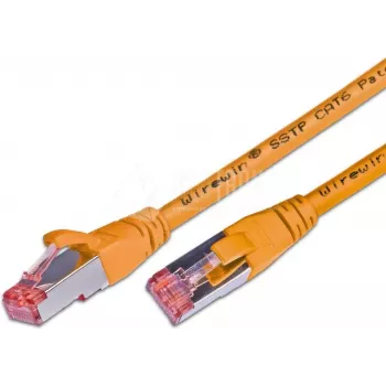 Wirewin S/FTP CAT6 Καλώδιο δικτύου 0,5m, πορτοκαλί (PKW-PIMF-KAT6 0.5 OR)