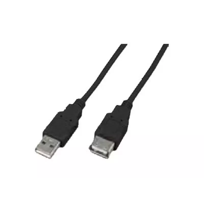 Wirewin USB A-A MF 0.15 SW Καλώδιο επέκτασης USB 2.0, 0,15 m, μαύρο