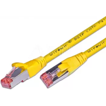 Wirewin PKW-PIMF-KAT6 0.75 GE Cat6 S/FTP Καλώδιο patch, κίτρινο, 0,75 m