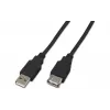 Wirewin USB A-A MF 0.5 SW Καλώδιο επέκτασης USB 2.0, 0,5 m, μαύρο