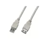 Wirewin USB A-A MF 0.5 GR Καλώδιο επέκτασης USB 2.0, 0,5 m, γκρι