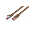 Wirewin CAT6 S/FTP LSOH καλώδιο patch 7,0m καφέ PKW-PIMF-KAT6 7.0 BR