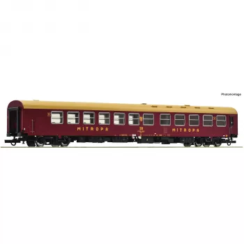 Roco 6200119 H0 βαγόνι εστιατορίου MITROPA της DR, εποχή IV, κόκκινο/μπεζ, 282mm, DC