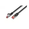 Wirewin PKW-PIMF-KAT6A 0.5 SW Cat6a S/FTP καλώδιο patch, 0,5 m, μαύρο
