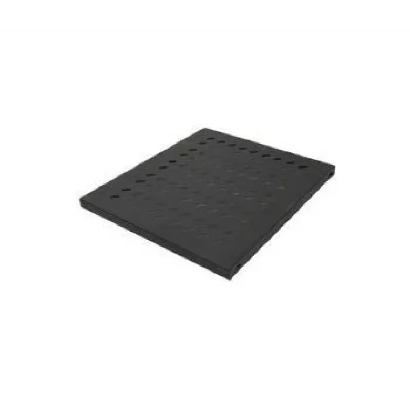 Wirewin SHELF 400 1U BL κάλυμμα πίσω μέρους rack για ράφι, μαύρο