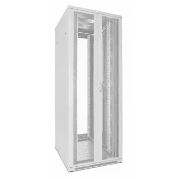DSIT 47U rack 19 ιντσών 800x800x2200mm λευκό με διάτρητες διπλές πόρτες DS8847DD-W