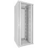 DSIT 42U rack 19 ιντσών 800x800x2000mm λευκό, διάτρητες διπλές πόρτες μπροστά και πίσω DS8842DD-W