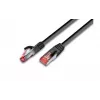 Wirewin Cat.5e F/UTP καλώδιο δικτύου 1m μαύρο (PKW-STP-K5E 1.0 SW)