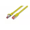 Wirewin Cat.6A S/FTP καλώδιο patch, RJ45, 1,5m, κίτρινο PKW-PIMF-KAT6A 1.5 GE