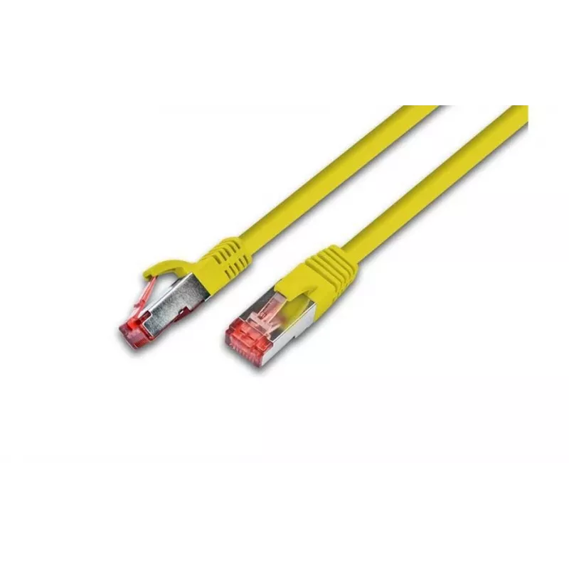 Wirewin Cat.6A S/FTP καλώδιο patch, RJ45, 1,5m, κίτρινο PKW-PIMF-KAT6A 1.5 GE