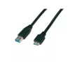 Wirewin καλώδιο USB 3.0 A σε Micro-B 1,8m μαύρο USB 3.0 A-MB MM 1.8 SW