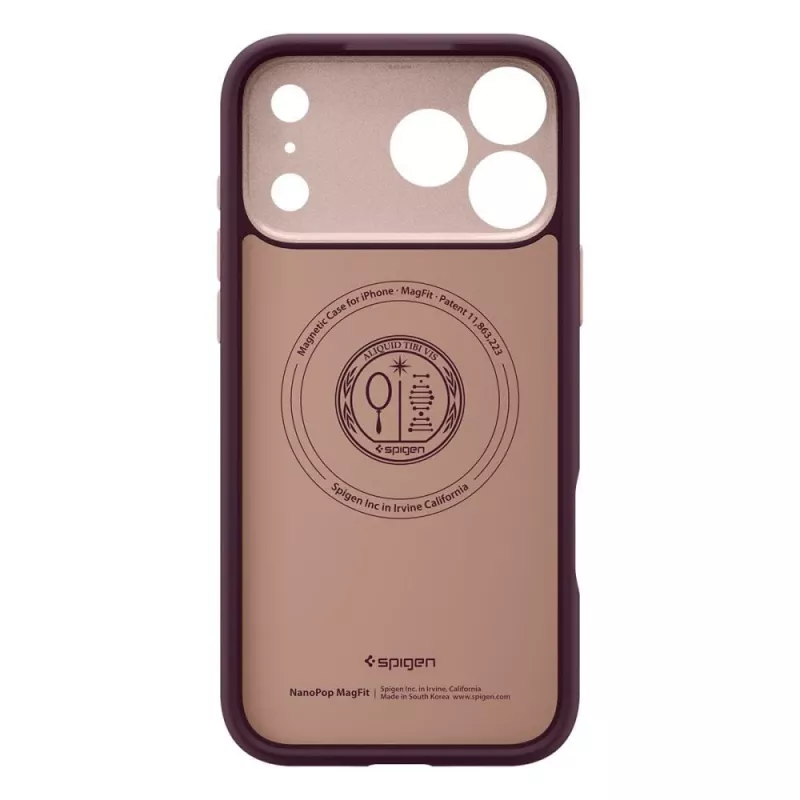 Spigen Nano Pop Mag MagSafe θήκη για iPhone 18 Pro Max / 17 Pro Max – Burgundy Bean