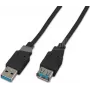 Wirewin USB 3.0 A-A MF 3.0 SW Καλώδιο USB 3 m USB 3.2 Gen 1 (3.1 Gen 1) USB A Μαύρο