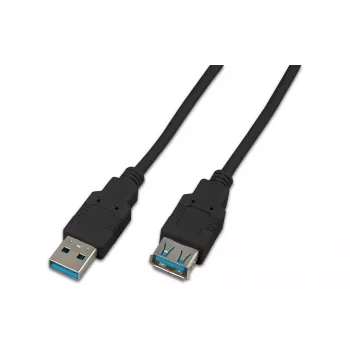 Wirewin USB 3.0 A-A MF 3.0 SW Καλώδιο USB 3 m USB 3.2 Gen 1 (3.1 Gen 1) USB A Μαύρο