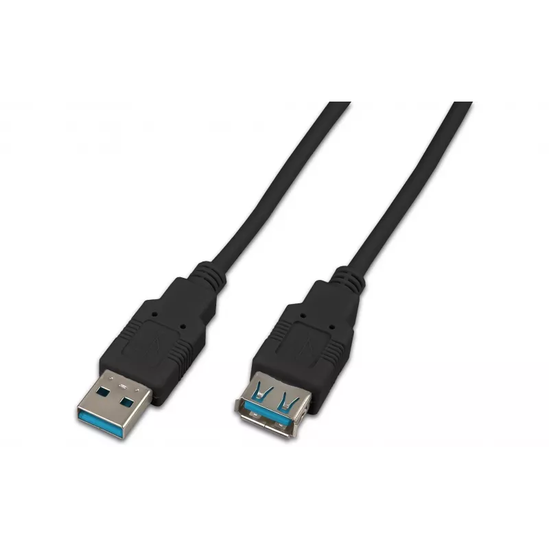 Wirewin USB 3.0 A-A MF 3.0 SW Καλώδιο USB 3 m USB 3.2 Gen 1 (3.1 Gen 1) USB A Μαύρο