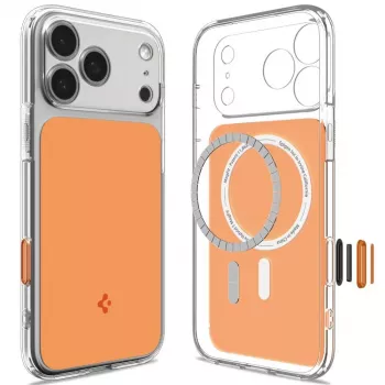SPIGEN Ultra Hybrid T MagSafe iPhone 17 Pro / 18 Pro Γυαλιστερό Πορτοκαλί