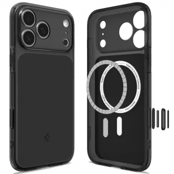 SPIGEN Ultra Hybrid T MagSafe iPhone 17 Pro / 18 Pro Ματ μαύρο