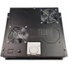 Wirewin FAN ROOF 2V BL Μονάδα ανεμιστήρων ψύξης rack, 2 ανεμιστήρες, 230V, 460 m³/h, Μαύρο