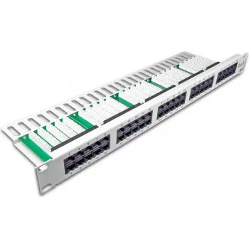 Wirewin 50-Port ISDN Panel, 1U, Ανοιχτό γκρι Patch Panel (PANEL TEL 50)
