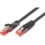 Wirewin PKW-UTP-KAT6 2.0 SW Cat6 U/UTP Καλώδιο δικτύου 2m Μαύρο