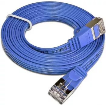 Wirewin Triotronik Cat 6 Patchkabel 0,25m μπλε U/FTP (STP) RJ-45 βύσμα αρσενικό/βύσμα αρσενικό PKW-STP-SLIM-KAT6 0.25 BL
