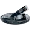Wirewin SLIM S6 1,5 m Cat.6 Slim Patchkabel STP PIMF μαύρο PKW-STP-SLIM-KAT6 1.5 SW