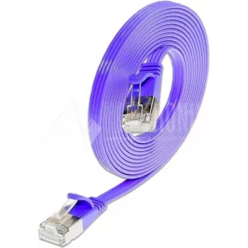 Wirewin SLIM STP καλώδιο δικτύου μωβ 0,1 m Cat6 S/UTP (STP) (PKW-STP-SLIM-KAT6 0.1 VT)