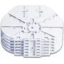 Optotec FOCUS-SAMR-HD6-12C μονάδα συγκόλλησης για θήκη LFC, 6 Single Reduced κασέτες (CTR), έως 72 ίνες, FTTx